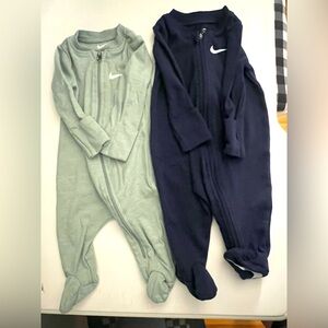 Nike Zippered Footies 2-pack